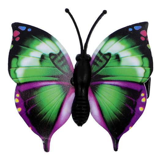 Green Butterfly Hair Clip