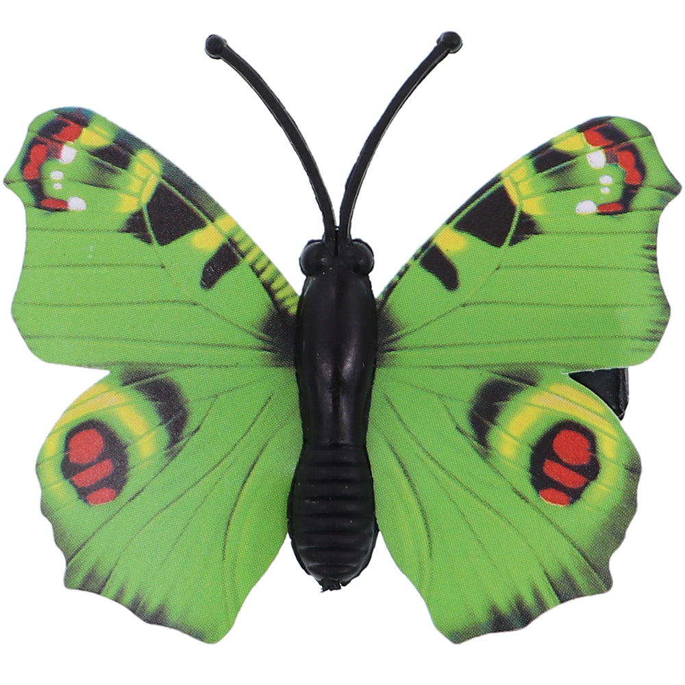 Green Butterfly Hair Clip