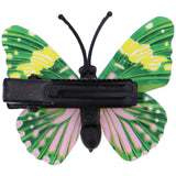 Green Butterfly Hair Clip