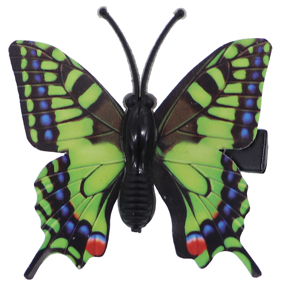 Green Butterfly Hair Clip