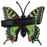 Green Butterfly Hair Clip