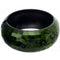 Green Lace Textured Hinged Bracelet