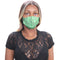 Green Paisley Face Mask