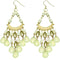 Green Spanish Dangle Earrings