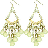 Green Spanish Dangle Earrings