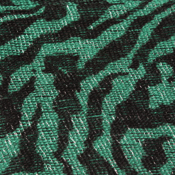Green Lightweight 3 in 1 Zebra Print Sheer Scarf