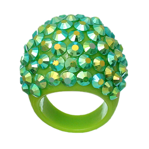 Green Sparkle Ring