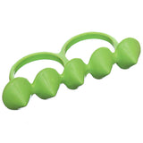 Green Spike Knuckle Finger Ring