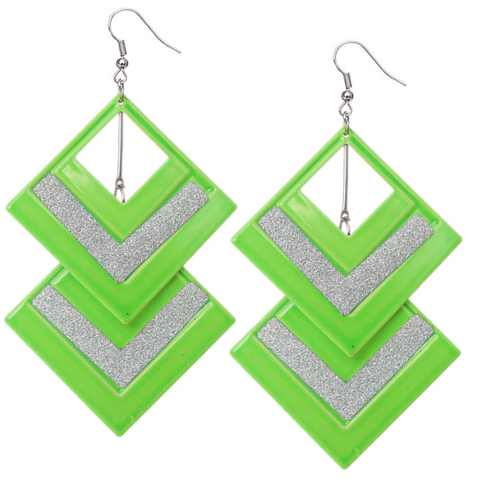 Green Diamond Shape 
