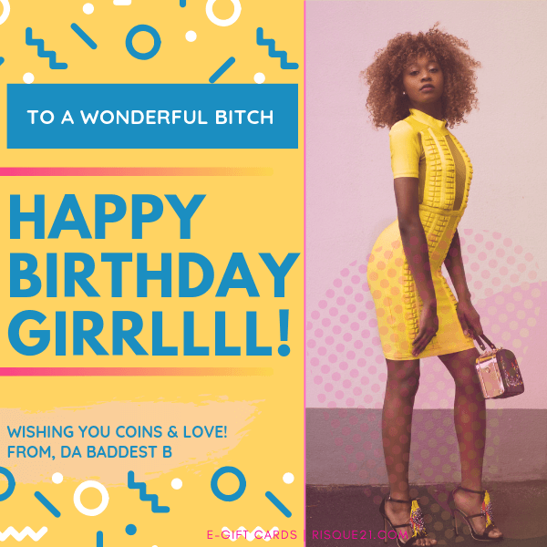 Happy Birthday GIRRLL | eGift Card