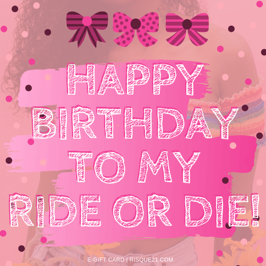 Happy Birthday Rie or Die E-Gift Card