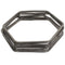 Hematite Geometry Hexagon Stacked Bracelets