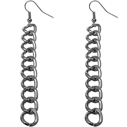 Hematite Dangle Earrings