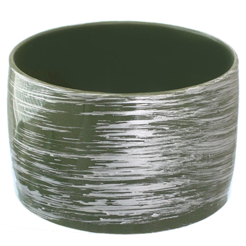 Hunter Green Large Wide Bangle Bracelet