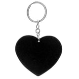 Blue I'm Not Yours Heart Keychain