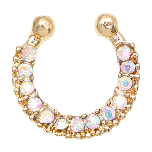 Iridescent Nose Ring