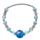 Glass Bead Stretch Bracelet