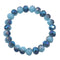 Light Blue Briolette Bead Stretch Bracelet