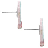 Mint Green Hello Kitty Polka Dot Post Earrings