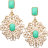 Mint Elegant Earrings