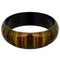 Moss Green Multicolor Striped Bangle Bracelet