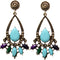 Turquoise Colorful Earrings