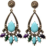 Turquoise Colorful Earrings