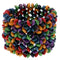 Multicolor Bead Stretch Bracelet