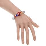 Glass Bead Stretch Bracelet
