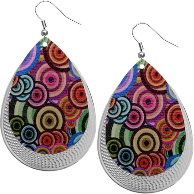 Red Terdrop Earrings
