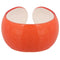Orange Glitter Sparkle Cuff Bracelet