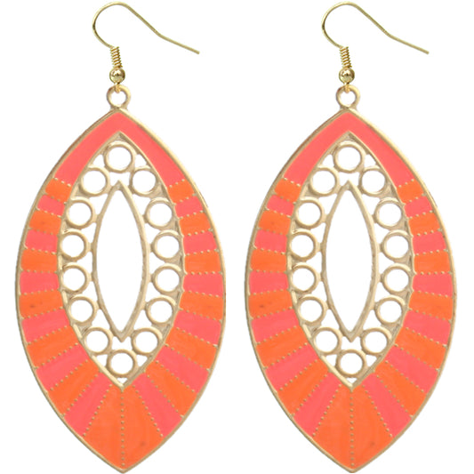 Orange Earrings