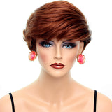 Orange Gold Iridescent Faux Gemstone Post Earrings