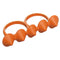 Orange Spike Knuckle Finger Ring