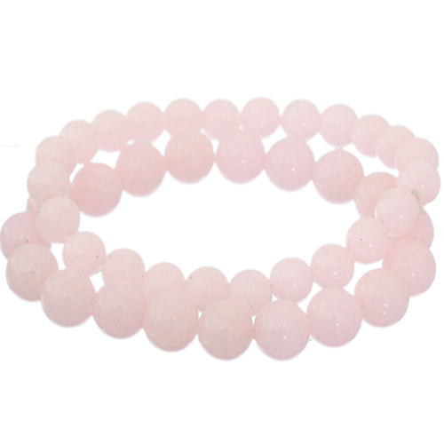 Light Pink 2-Piece Beaded Stretch Bracelets