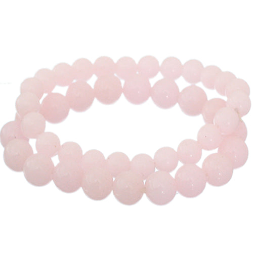 Light Pink 2-Piece Beaded Stretch Bracelets