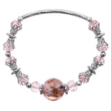 Glass Bead Stretch Bracelet