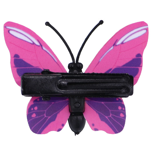 Pink Butterfly Hair Clip
