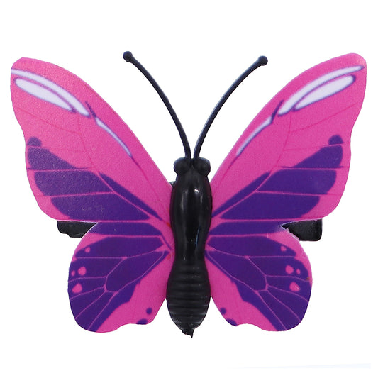 Pink Butterfly Hair Clip