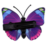 Purple Butterfly Hair Clip