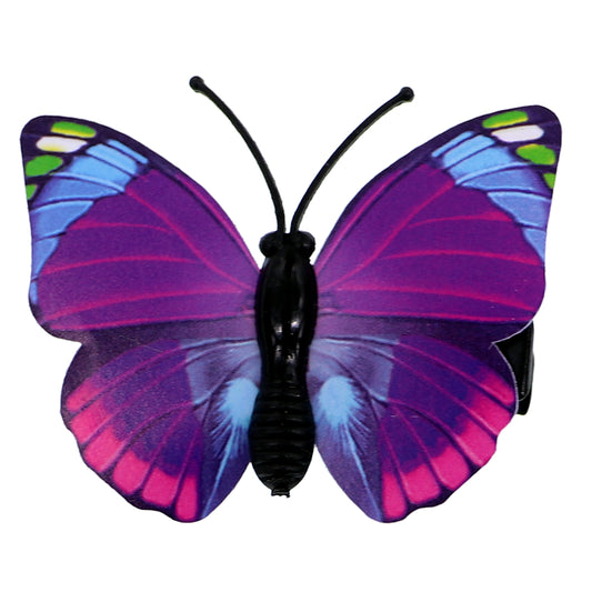 Purple Butterfly Hair Clip
