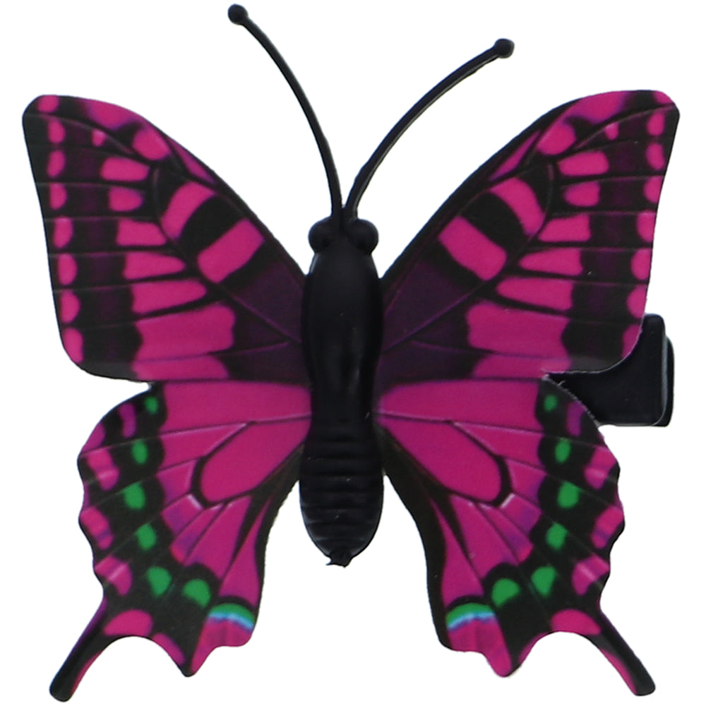 Pink Butterfly Hair Clip