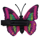 Pink Butterfly Hair Clip