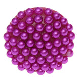 Pink Large Beaded Fashion Ring