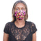 Pink Multicolor Camouflage Face Mask