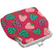 Pink Multicolor Strawberry Kisslock Coin Purse