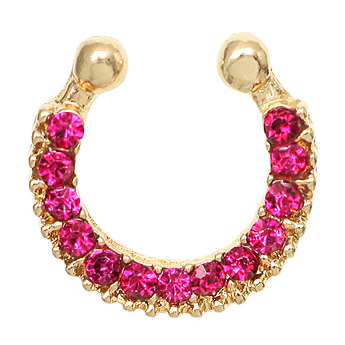Pink Nose Ring