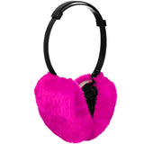 Pink Soft Plush Adjustable Earmuffs