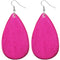 Pink Teardrop Earrings