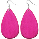 Pink Teardrop Earrings